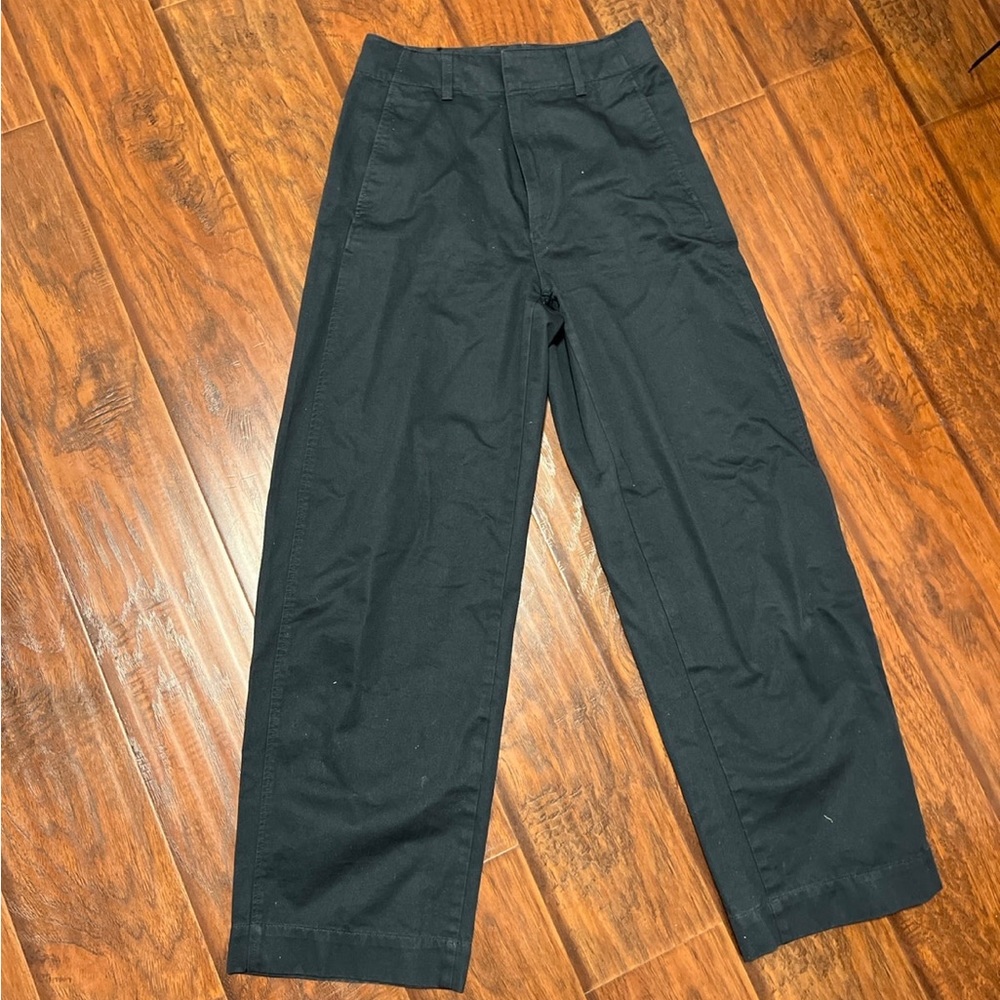 Uniqlo wide leg pants 4
